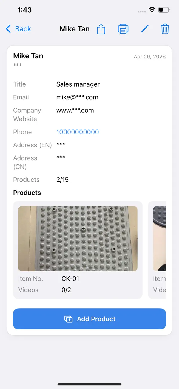 Screenshot #2 pour Trade Fair Helper