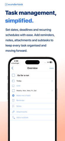 Wundertask screenshot