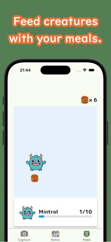 NomNomNotes: Snap daily meals! Screenshot 2 of 4