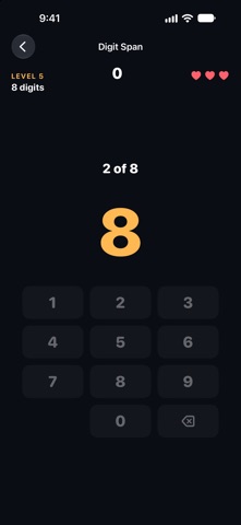 urgenius: Memory Training Screenshot 5 of 6