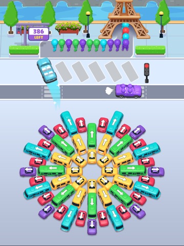 Bus Fever: Color Parking Jam iPad screenshot