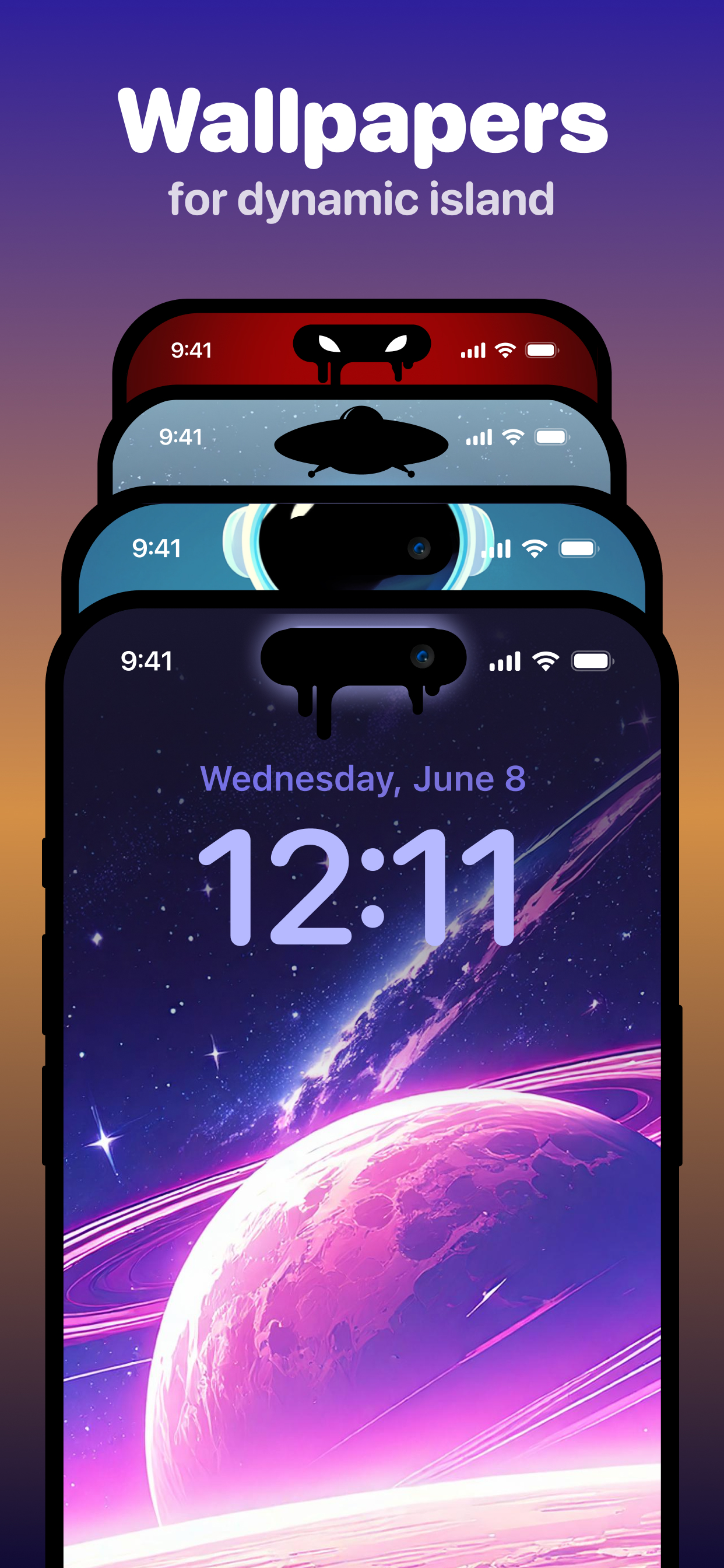 Wallpapers for Dynamic Island・