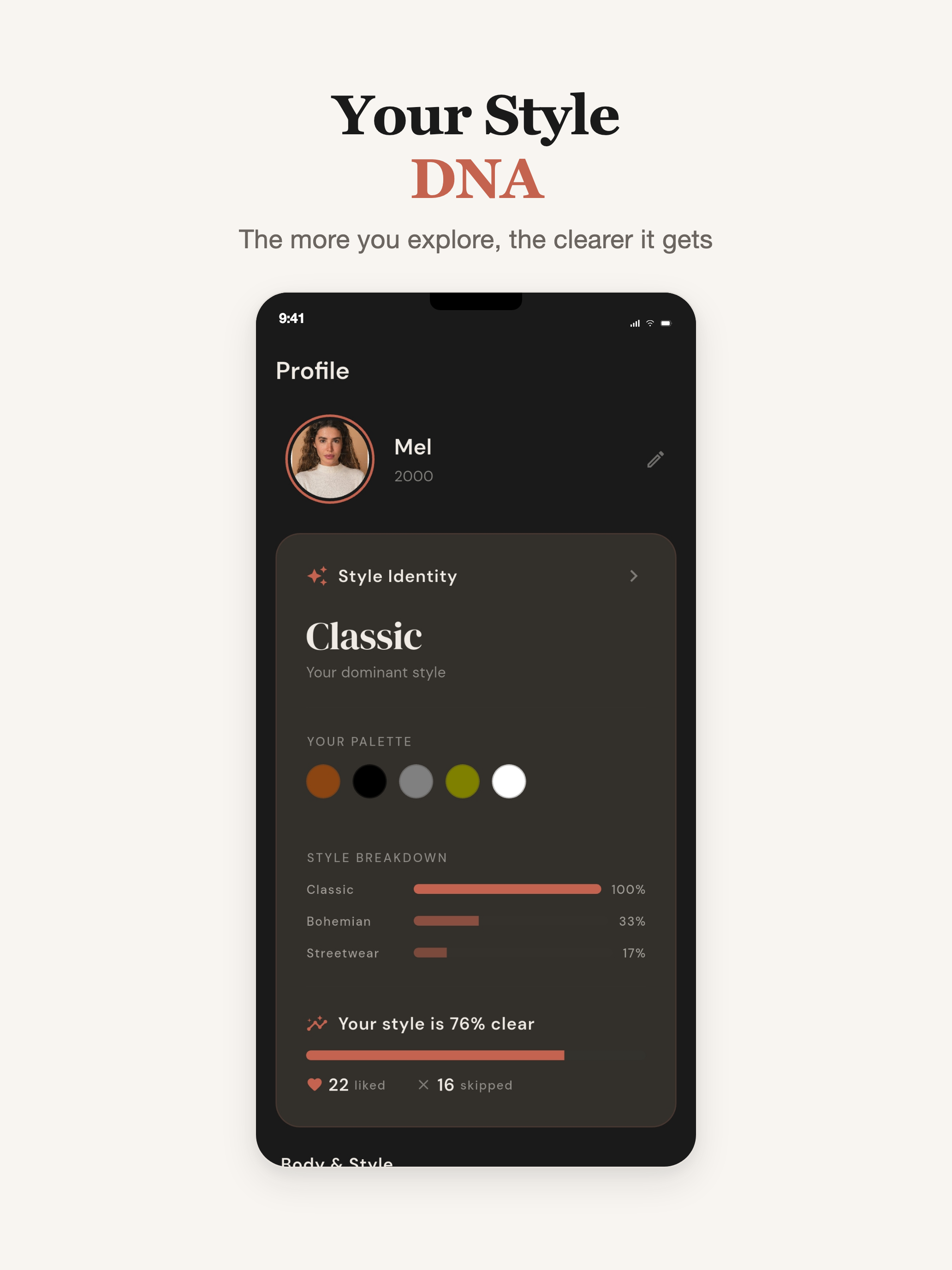 Oneri - Style & Outfit Planner
