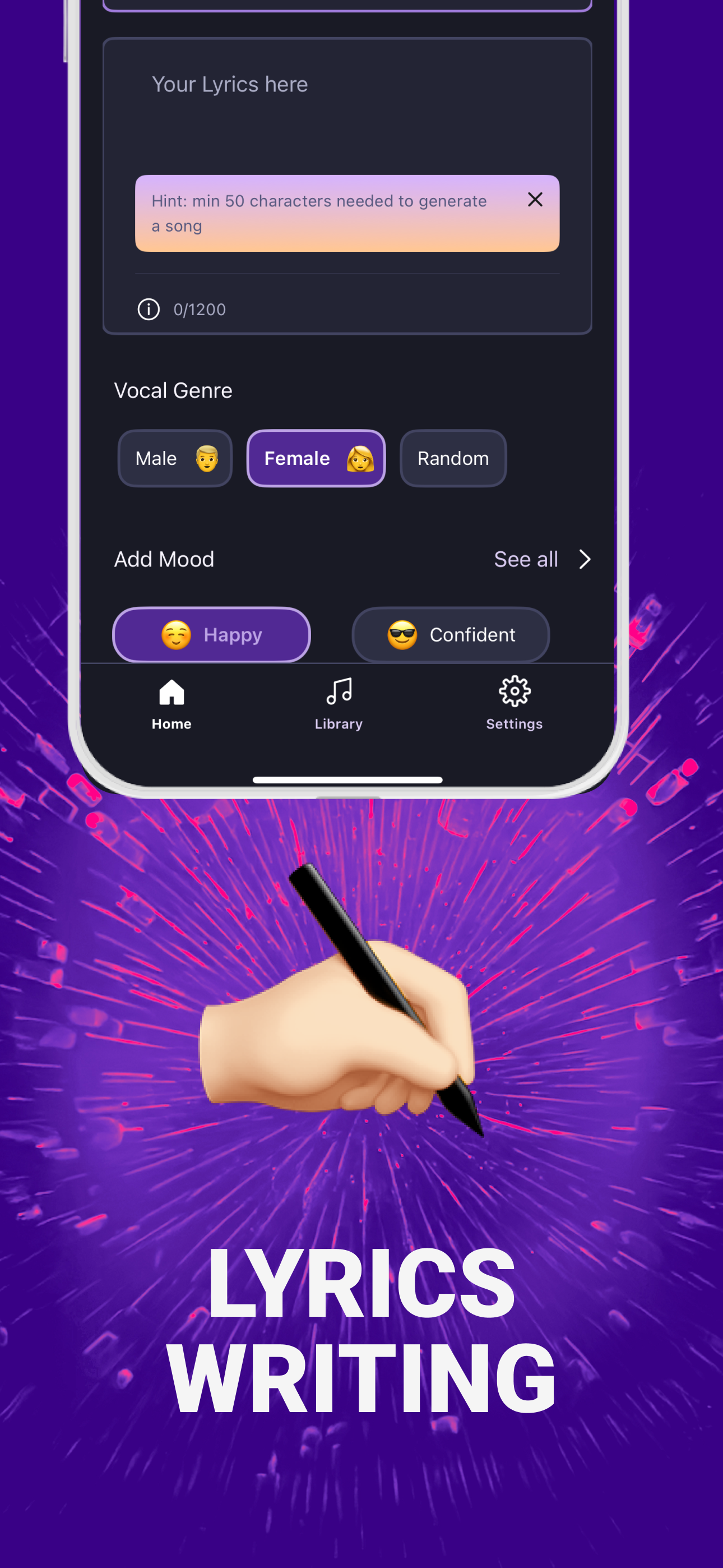 AI Music & Song Creator: Singy screenshot 5