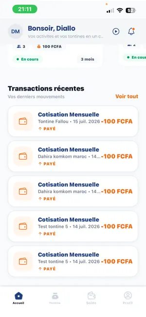 Kom Kom: Tontine & Épargne screenshot 4