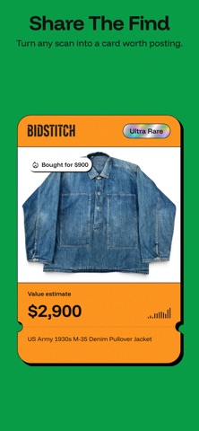 Bidstitch: Vintage Scanner iPhone screenshot 8
