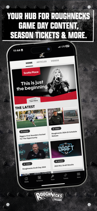 Calgary Roughnecks App Screenshot 2 of 6