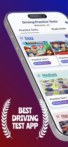 Alberta Driving Practice Test Screenshot 1 of 5