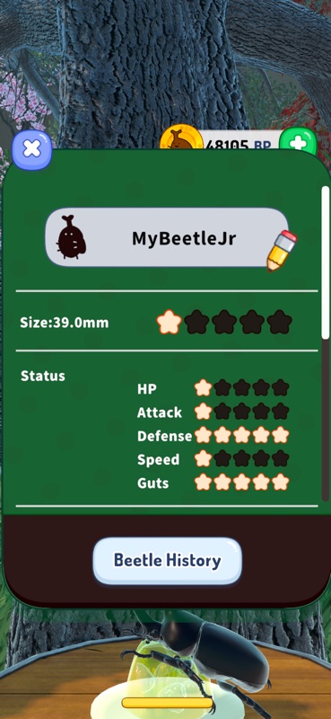 KABUTO Beetle Diary & Battle screenshot 2