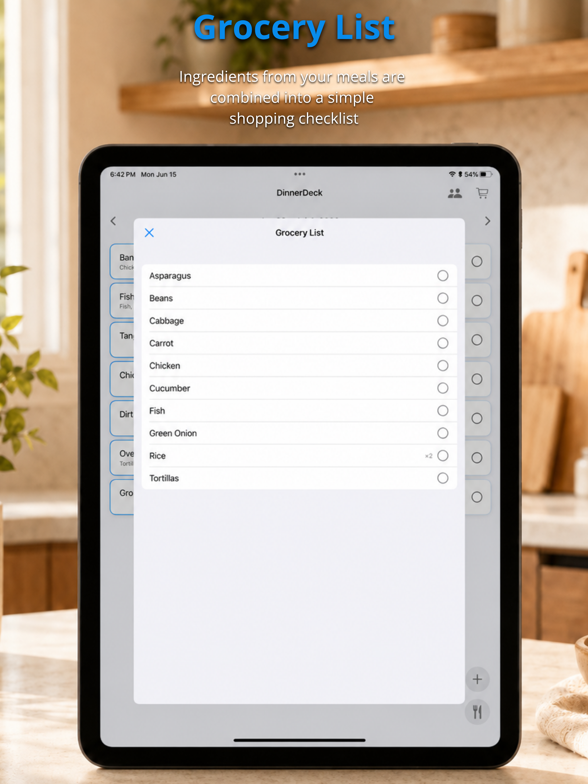DinnerDeck screenshot 8