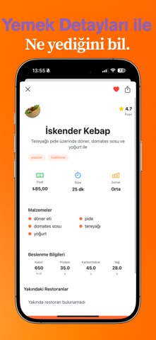 BiYemek - Ne Yesek ? iPhone screenshot