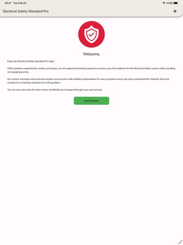 Electrical Safety Standard Pro iPad screenshot