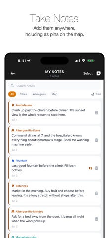 Wise Pilgrim Camino Inglés screenshot