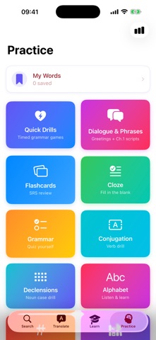 Learn Latvian — Dictionary iPhone screenshot