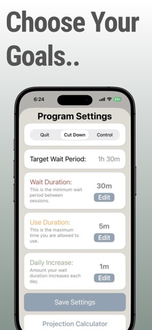 Tapor: Quit Smoking & Vaping screenshot
