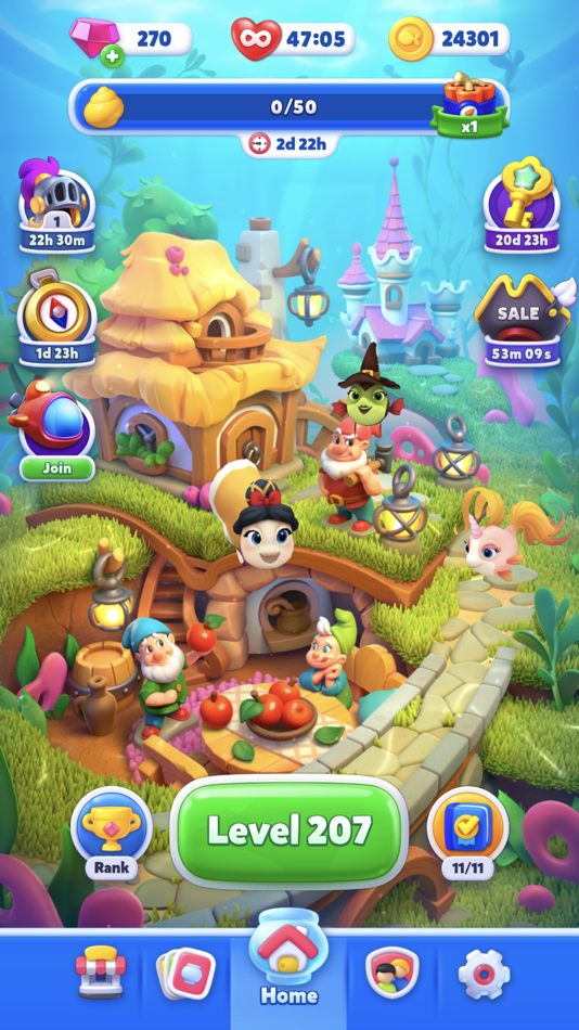 #6. Aqua Match (iOS) 由: Playrix