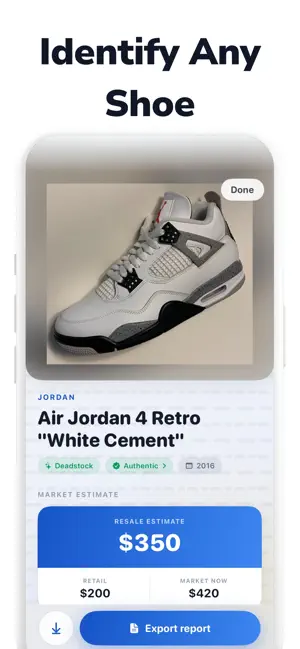 Shoe Scanner screenshot 1