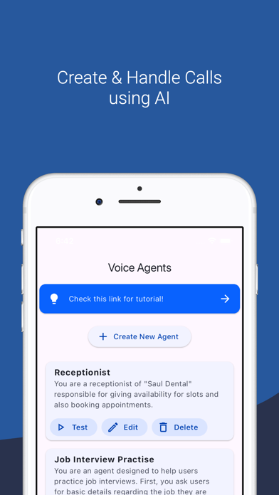 AI Phone Caller Screenshot