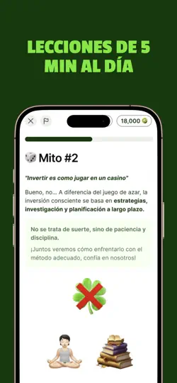 Captura de pantalla de Finanz: Finanzas Personales en iPhone 3