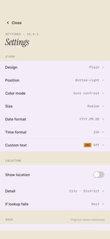 Nowly — Timestamp Camera Screenshot 4 of 4