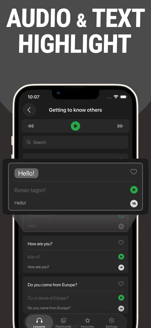 Screenshot #2 pour Learn Esperanto - Lentil