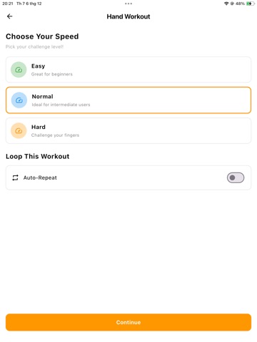 Interactive Immersive WarmUp iPad screenshot