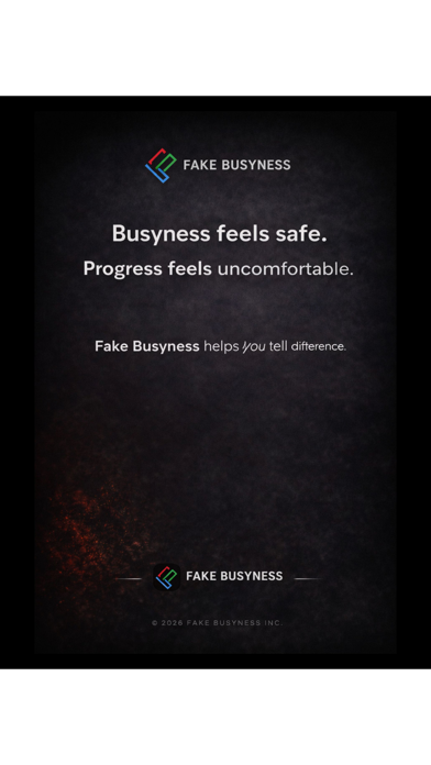 FAKE BUSYNESS Screenshot 10 of 10