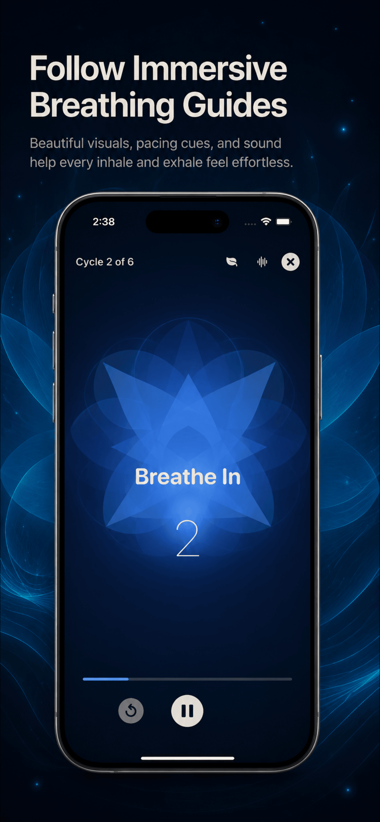 Poise: Breathing Exercises screenshot 2