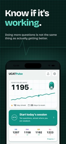UCATPulse: Daily UCAT Practice iPhone screenshot