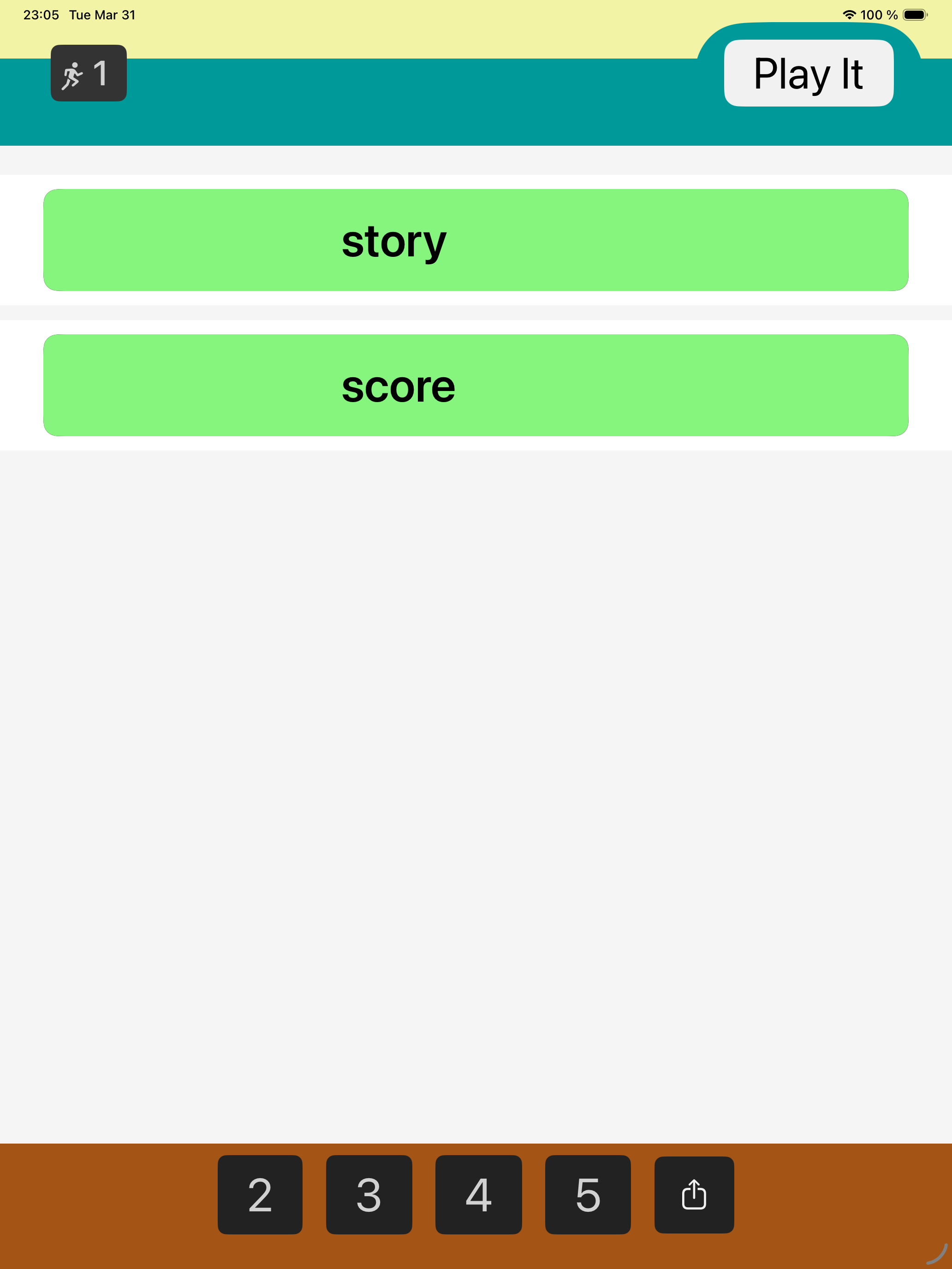 Word practice english