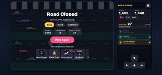 Road Cross - GameWobble iPhone screenshot