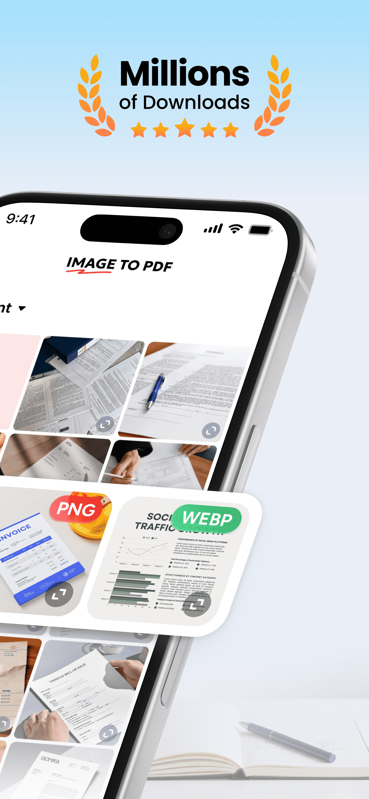 Image to PDF Converter · Edit screenshot 2