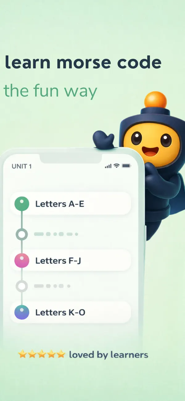 #1. Learn Morse Code - DotDash (iOS) De: Paul Ekirapa