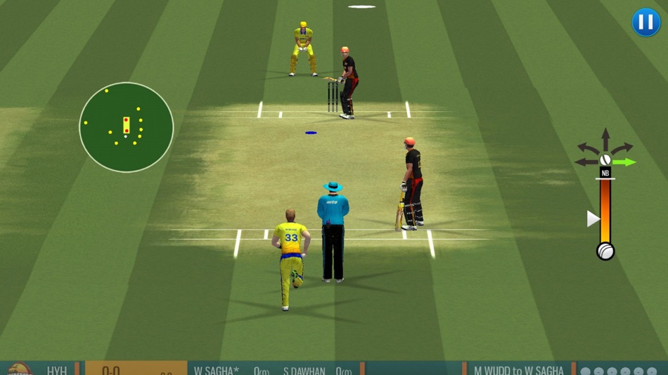 #5. World Cricket Battle 2 (WCB2) (iOS) Bởi: Creative Monkey Games & Technologies Private Limited