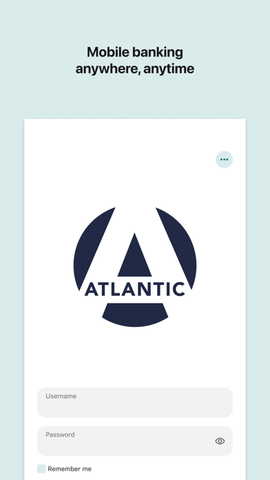 Atlantic Mobile Banking Screenshot