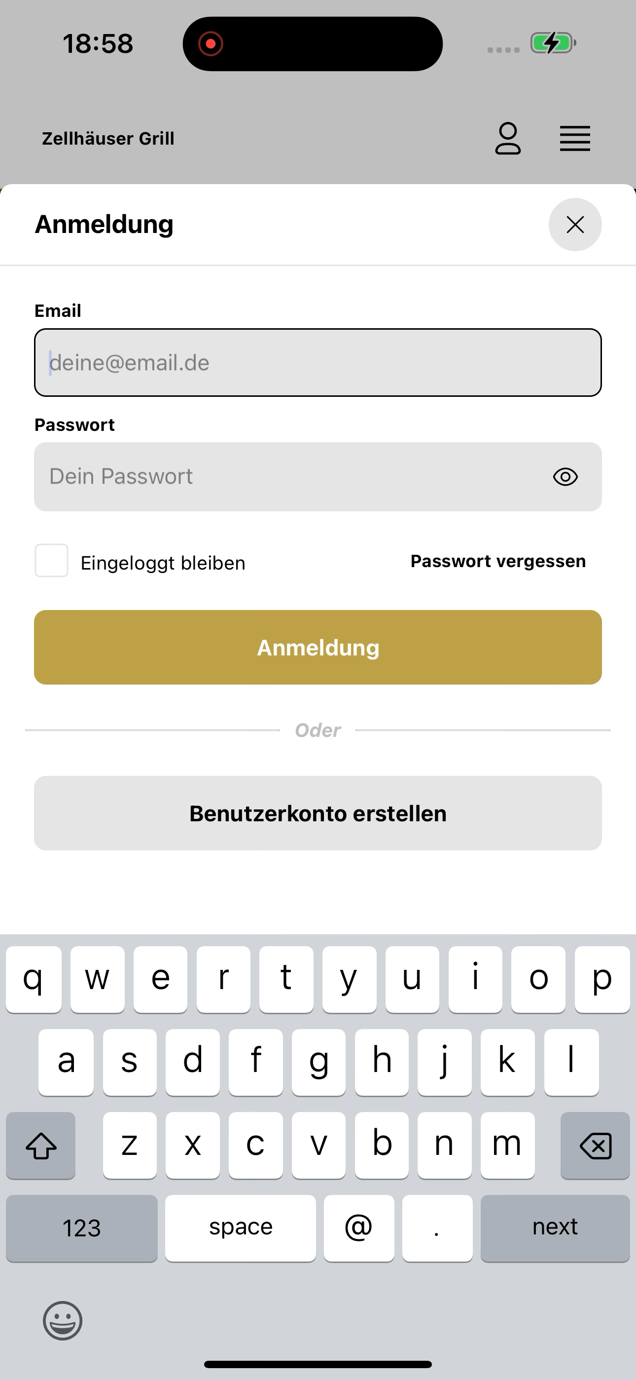 Zellhäuser Grill screenshot 3