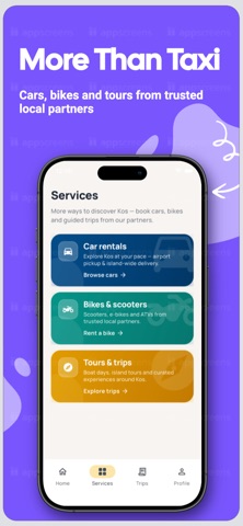 Kos Taxi - Book a Ride screenshot
