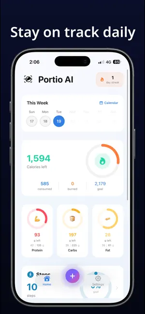 Portio AI iPhone screenshot 5