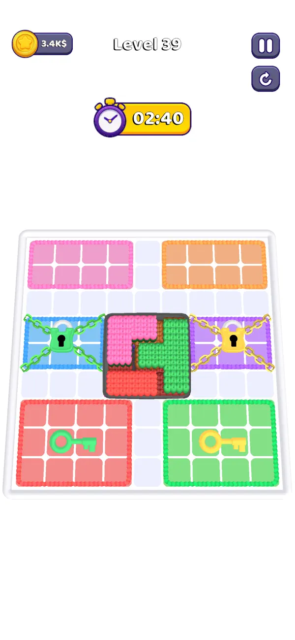 #5. Color Sort Blocks (iOS) By: tiplay studio