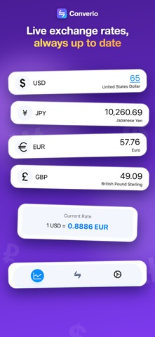 Converio: Currency Converter Screenshot 4 of 5