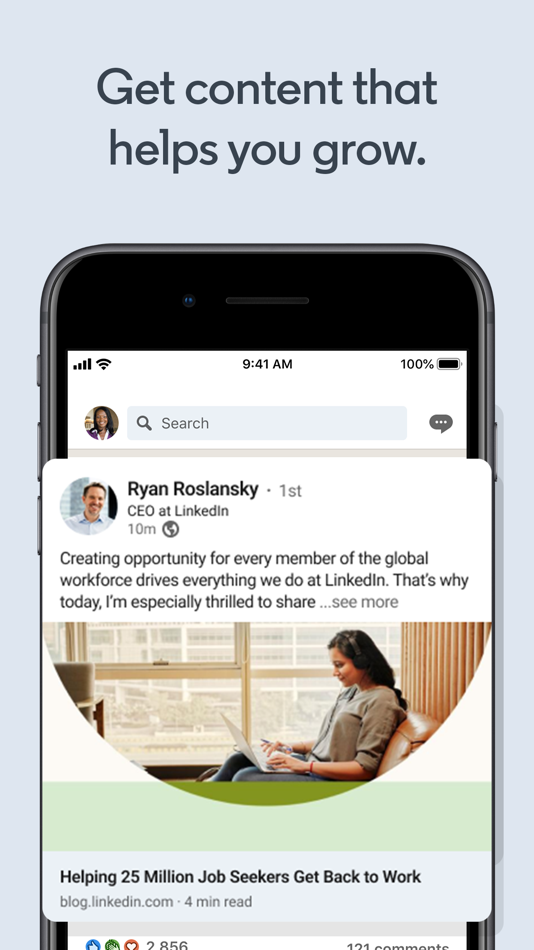 #4. LinkedIn: Community & Network (iOS) Av: LinkedIn Corporation