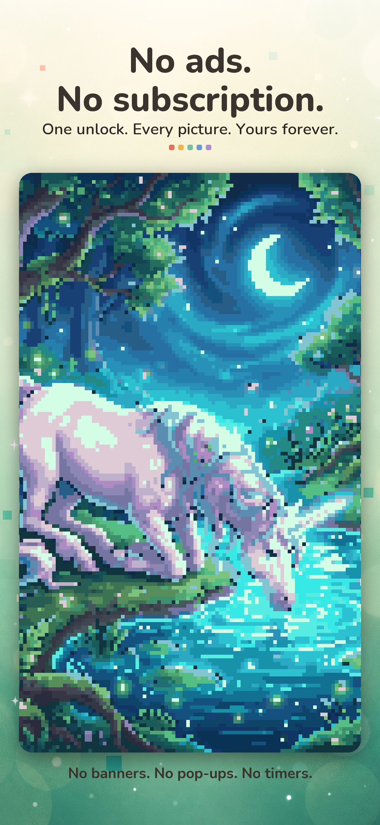 Pixel Art Color by Number Fun screenshot 2