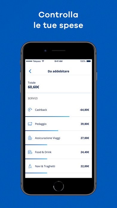 Telepass: pedaggi e parcheggi Screenshot