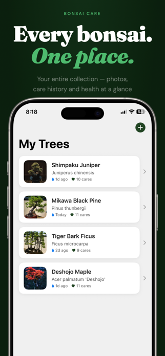 Bonsai Care - Journaling Screenshot 7 of 7
