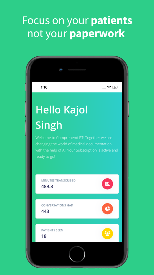 #1. Comprehend PT (iOS) 由: Comprehend PT