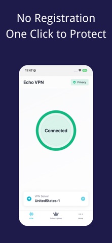 Echo VPN Screenshot 2 of 3