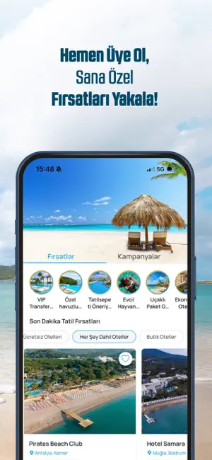 Tatilsepeti - Otel, Uçak, Tur iPhone screenshot 6