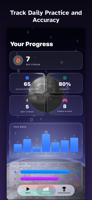 Calcular - Mental Math Trainer Screenshot 5 of 7
