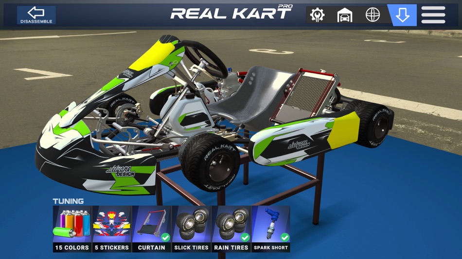 #1. Real Kart PRO (iOS) Podle: Andrei Leontev