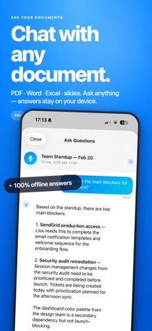 Inscribe: AI Notes & PDF Chat Screenshot 2 of 7